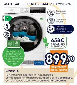 Unieuro Asciugatrice PerfectCare 900 offerta