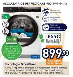 Unieuro Asciugatrice PerfectCare 900 offerta