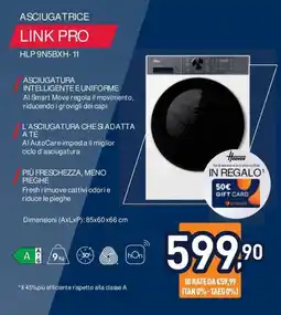 Unieuro Asciugatrice Link Pro offerta