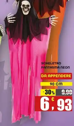 Maury's Scheletro Fantasma Neon offerta