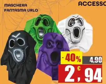 Maschera Fantasma Urlo
