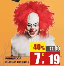 Maury's Parrucca Clown Horror offerta