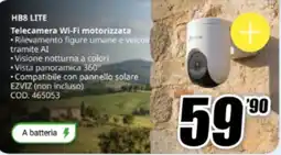 MediaWorld HB8 LITE Telecamera Wi-Fi motorizzata offerta