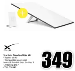 MediaWorld Starlink Standard Lite Kit offerta