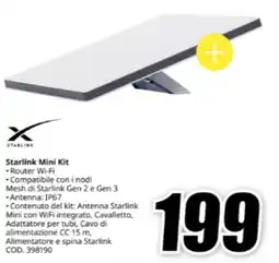 MediaWorld Starlink Mini Kit offerta