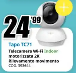 MediaWorld Tapo TC71 Telecamera Wi-Fi Indoor offerta