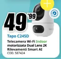 MediaWorld Tapo C245D offerta