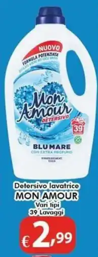 Bernava Detersivo lavatrice Mon Amour offerta