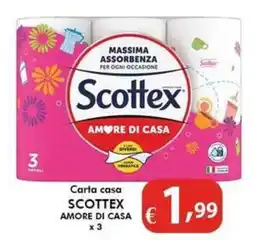 Bernava Carta casa SCOTTTEX AMORE DI CASA offerta