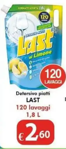 Bernava Detersivo piatti LAST al Limone offerta