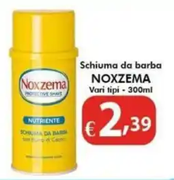 Bernava Schiuma da barba Noxzema offerta