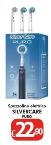 Bernava Spazzolino elettrico Silvercare Puro offerta