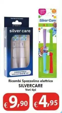 Bernava Ricambi Spazzolino elettrico SILVERCARE offerta