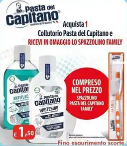 Bernava Collutorio Pasta del Capitano offerta
