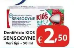 Bernava Dentifricio KIDS SENSODYNE offerta