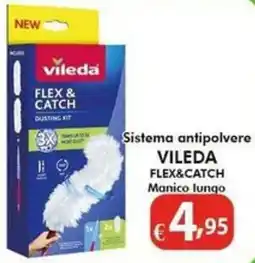 Bernava Sistema antipolvere VILEDA FLEX& CATCH Manico lungo offerta