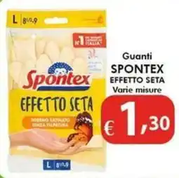Bernava Guanti Spontex effetto seta offerta