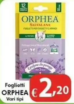 Bernava Foglietti Orphea offerta