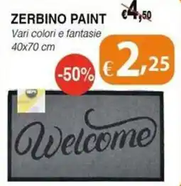 Bernava Zerbino paint offerta