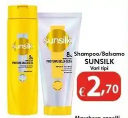 Bernava Shampoo/Balsamo SUNSILK offerta