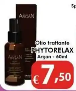 Bernava Olio trattante PHYTORELAX Argan offerta