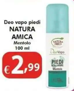 Bernava Deo vapo piedi Natura Amica offerta