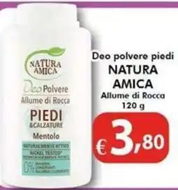 Bernava Deo polvere piedi Natura Amica offerta