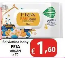 Bernava Salviettine baby FRIA ARGAN offerta