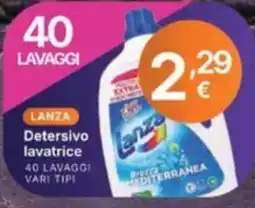 Ingroshop Detersivo lavatrice Lanza offerta