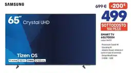 FreeShop Samsung 65" Crystal UHD offerta