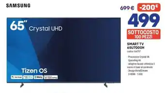Samsung 65" Crystal UHD