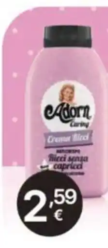 Ingroshop Adorn Caring Crema Bicchi Ricci senza capricci offerta
