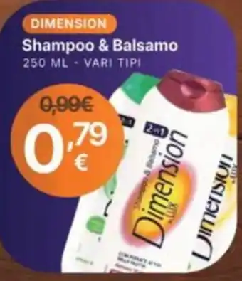 Shampoo & Balsamo Dimension