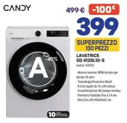 FreeShop Candy lavatrice offerta