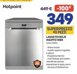 FreeShop Hotpoint lavastoviglie offerta