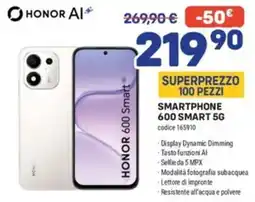 FreeShop Honor 600 Smart 5G offerta