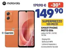 FreeShop Smartphone moto g06 offerta