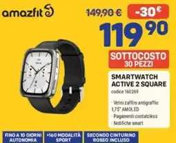 FreeShop Amazfit Smartwatch Active 2 Square offerta