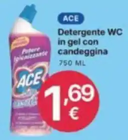 Ingroshop Detergente WC in gel con candeggina offerta
