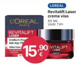Ingroshop L'Oréal Paris Revitalift Laser crema viso offerta