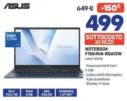 FreeShop ASUS Notebook F1504VA-BQ612W offerta