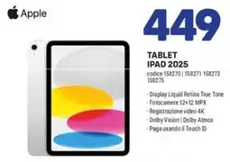 FreeShop Apple Tablet iPad 2025 offerta