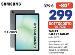FreeShop Samsung Galaxy Tab A11+ offerta