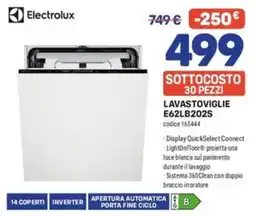 FreeShop Electrolux Lavastoviglie E62LB202S offerta