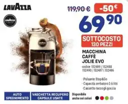 FreeShop Lavazza macchina caffè Jolie Evo offerta