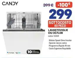 FreeShop Lavastoviglie Candy CIU 3C7LOB offerta