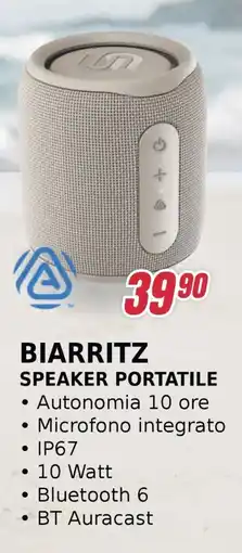FreeShop Biarritz speaker portatile offerta