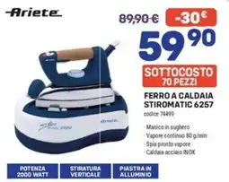 FreeShop Ferro a caldaia Stiromatic 6257 Ariete offerta