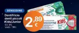 Ingroshop Dentifricio denti piccoli Kids/Junior offerta