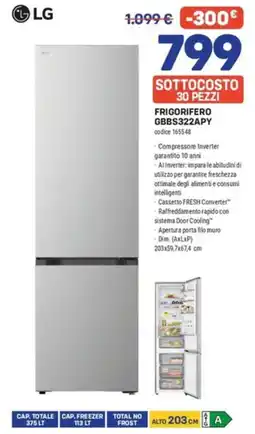 FreeShop Frigorifero LG offerta